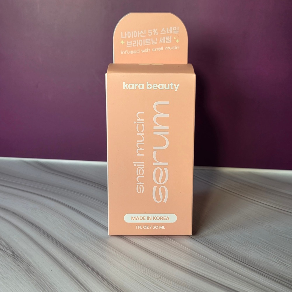 Kara Beauty Snail Mucin‎ Serum Unisex 1oz 30ml Brightening Hydrating K Beauty